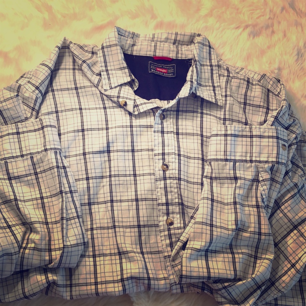 Wrangler Long Sleeve Button up 2xl